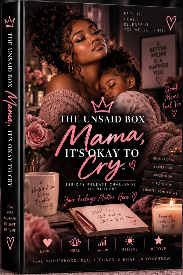 Mama, It's Okay to Cry — The Unsaid Box cover