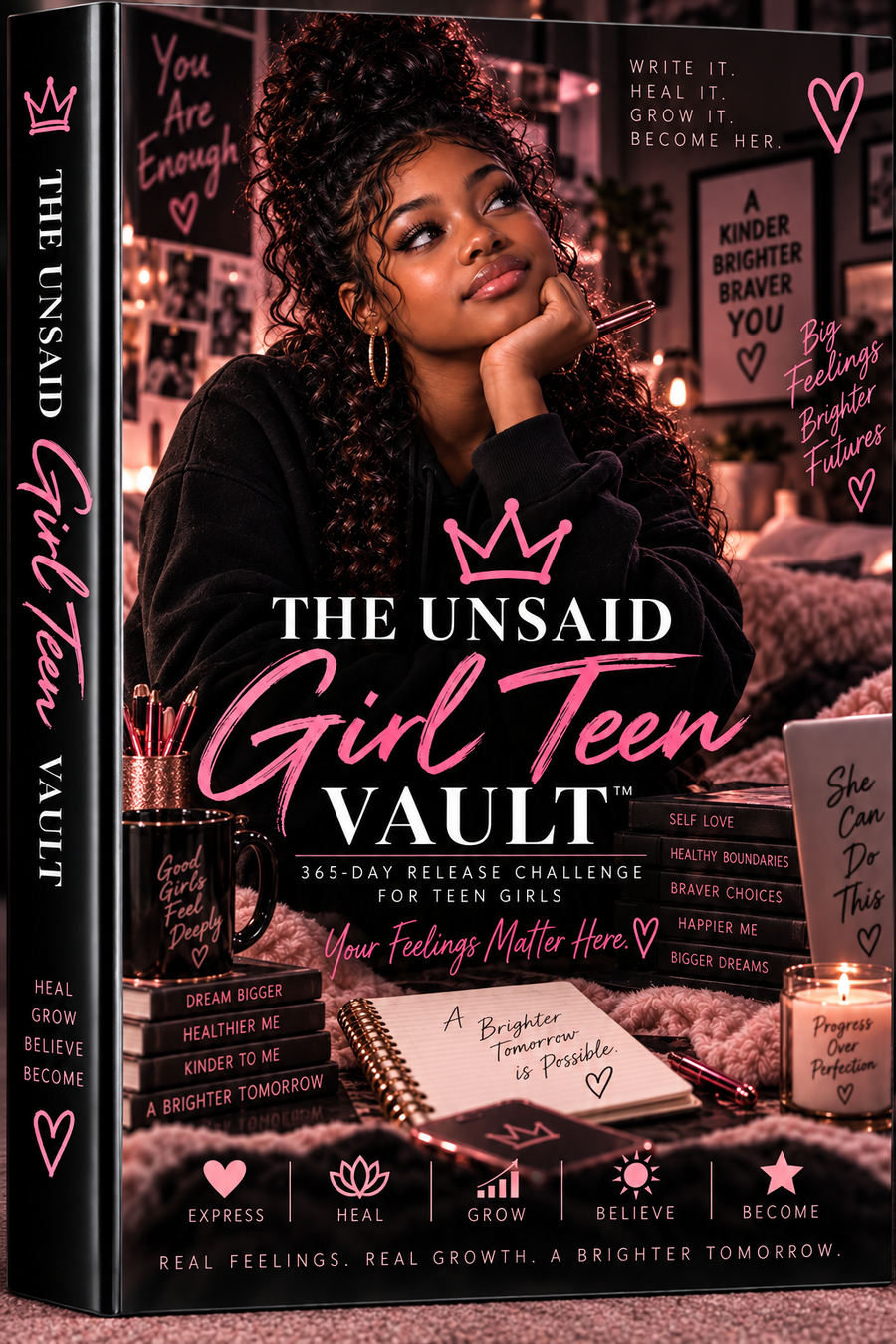 The Unsaid Girl Teen Vault — The Unsaid Box cover